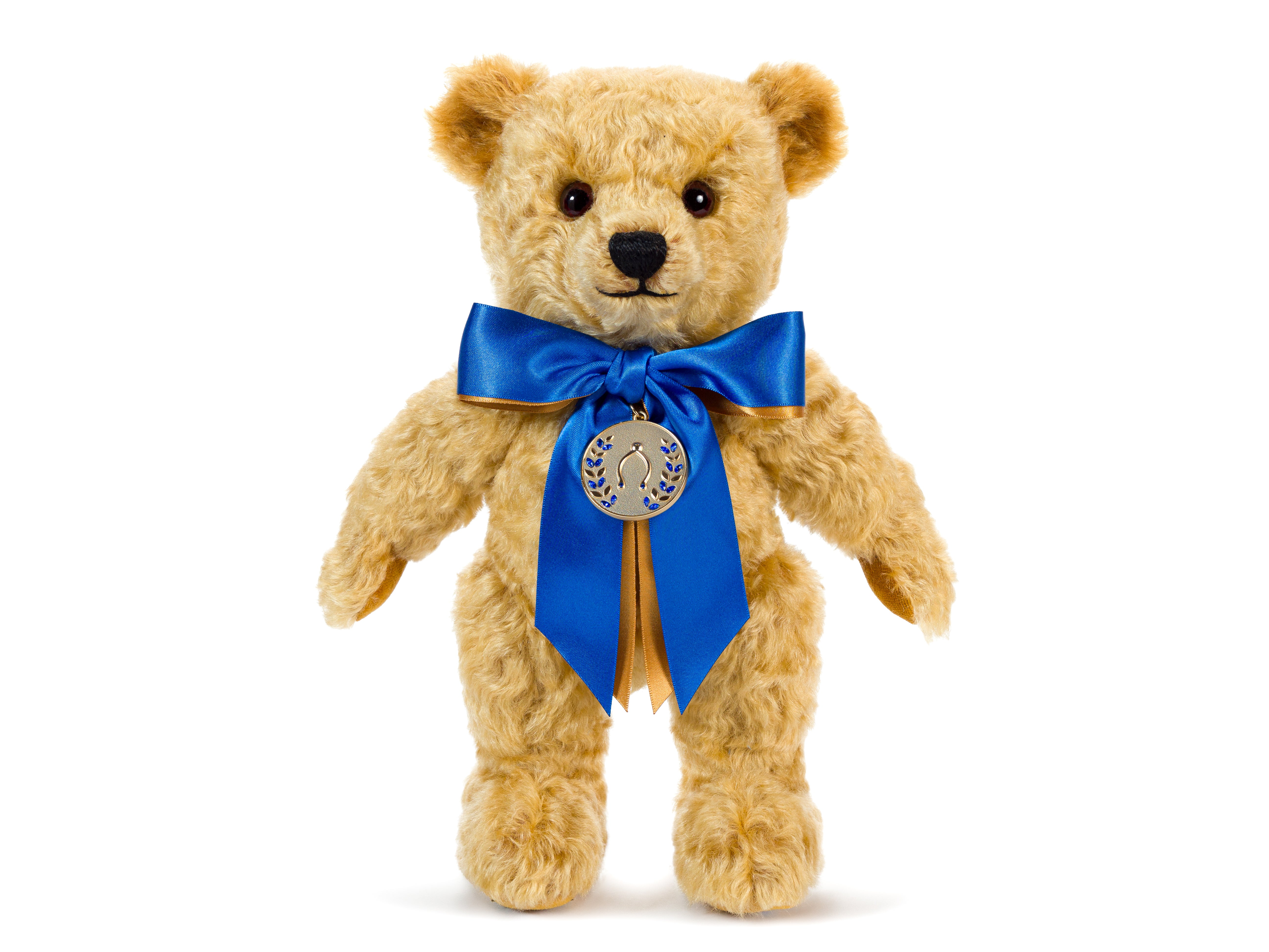 MERRYTHOUGHT 95th ANNIVERSARY COMMEMORATIVE TEDDY BEAR 30 cms