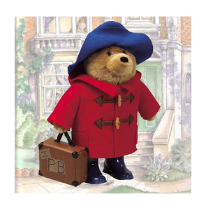 PADDINGTON BEAR WITH SUITCASE