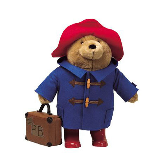 PADDINGTON BEAR WITH SUITCASE